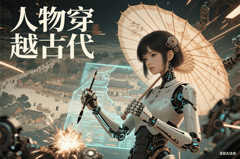 人物穿越古代-中文版-工作流方案馆