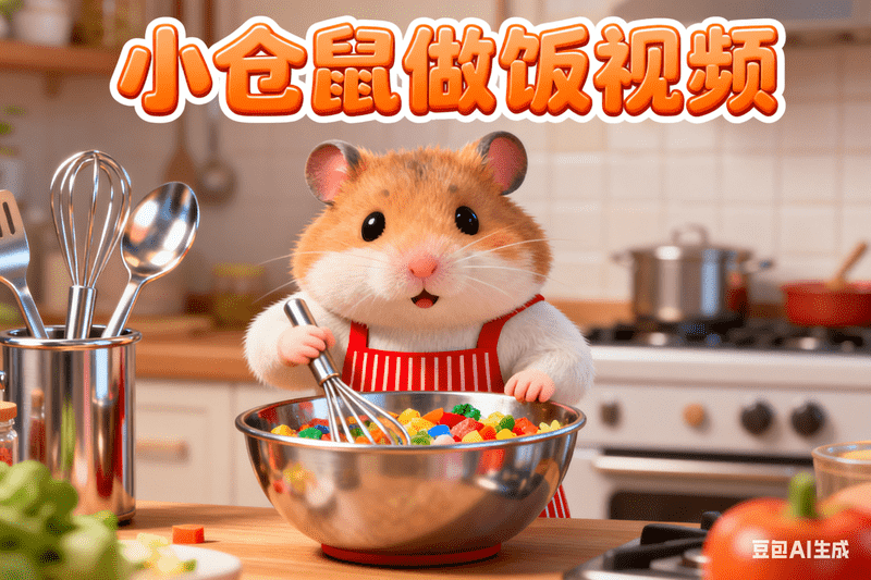 小仓鼠做饭视频-工作流方案馆