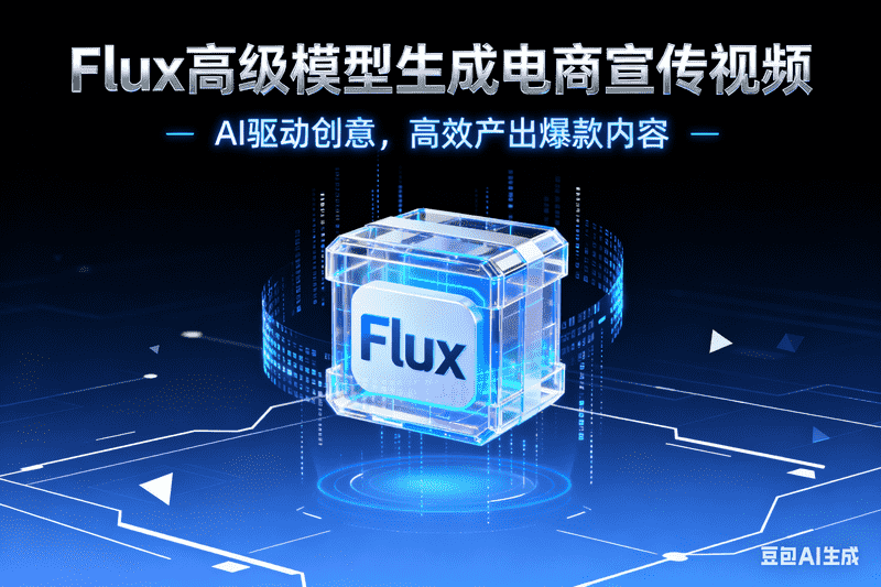 Flux高级模型生成电商宣传视频-工作流方案馆