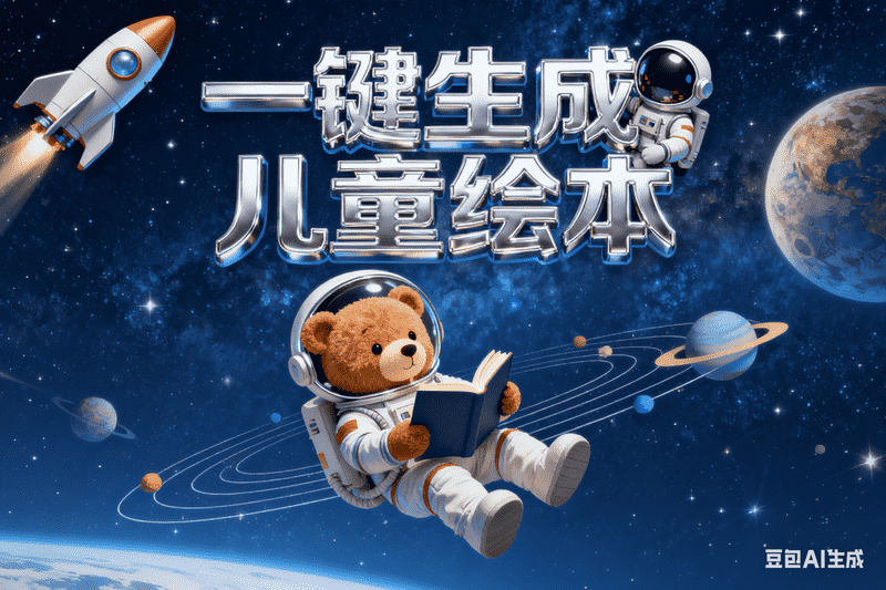 一键生成儿童绘本-工作流方案馆