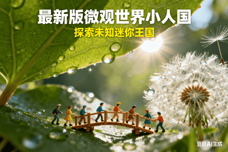 最新版微观世界小人国-工作流方案馆