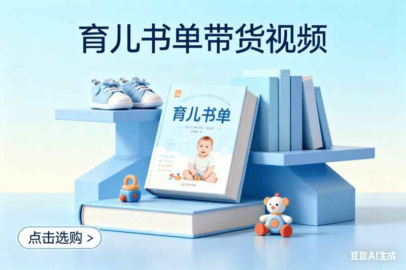 育儿书单带货视频-工作流方案馆