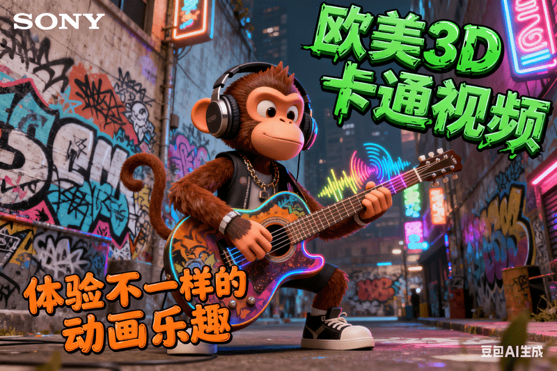 欧美3D卡通视频-工作流方案馆