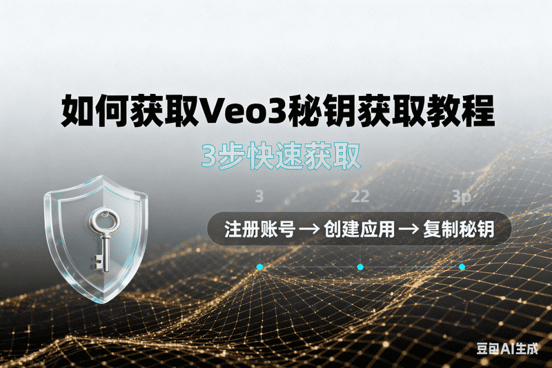 如何获取Veo3秘钥获取教程-工作流方案馆
