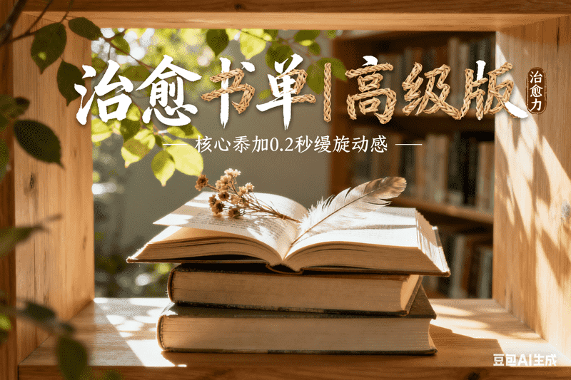 治愈书单|高级版-工作流方案馆