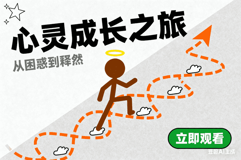 火柴人心理学视频【简笔画】【二改版本】-工作流方案馆