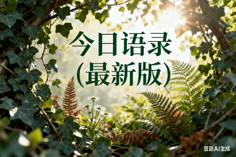 今日语录(最新版)-工作流方案馆