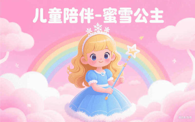 儿童陪伴-蜜雪公主-工作流方案馆