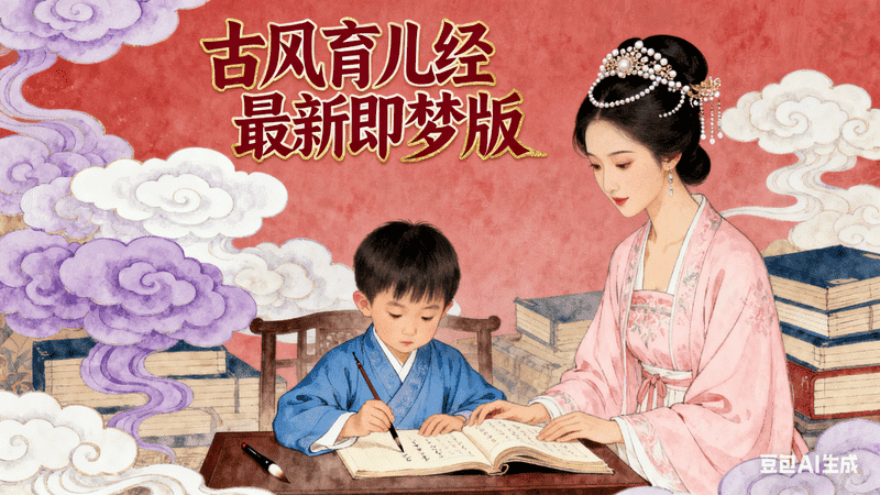 古风育儿经最新即梦版-工作流方案馆