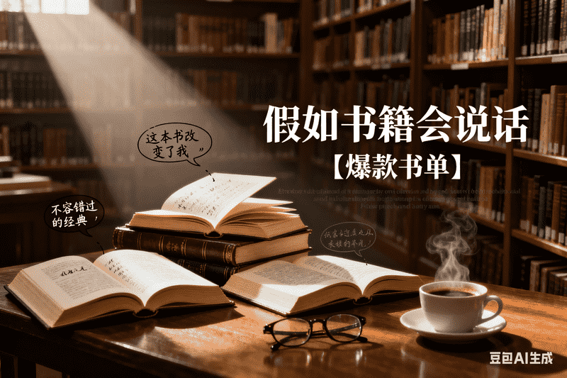 假如书籍会说话【爆款书单】-工作流方案馆