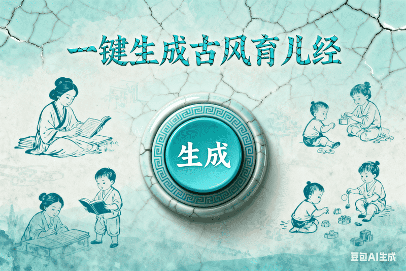 一键生成古风育儿经-工作流方案馆