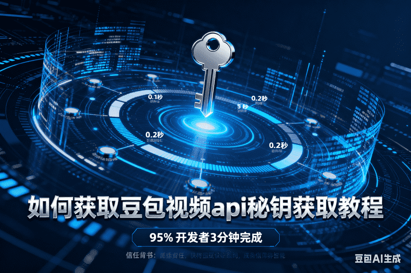 如何获取豆包视频api秘钥获取教程-工作流方案馆