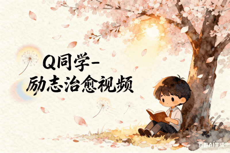Q同学-励志治愈视频【二改版本】-工作流方案馆