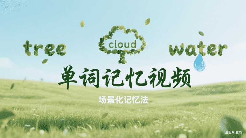 单词记忆视频-工作流方案馆