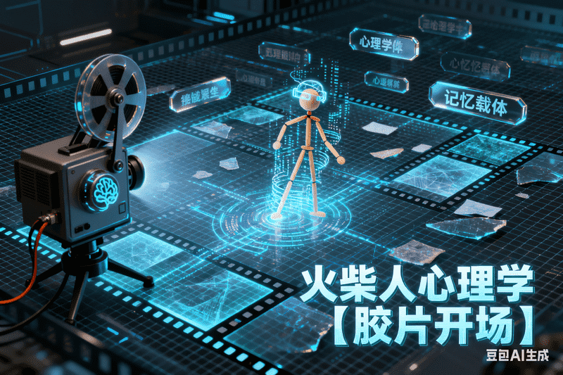 火柴人心理学【胶片开场】-工作流方案馆