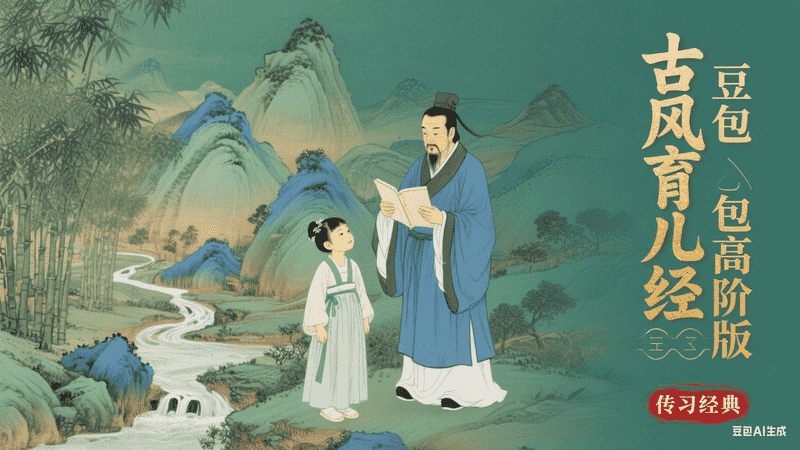 古风育儿经豆包高阶版-工作流方案馆