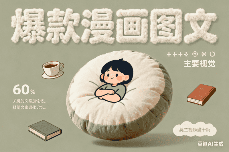 小红书-爆款漫画图文-工作流方案馆