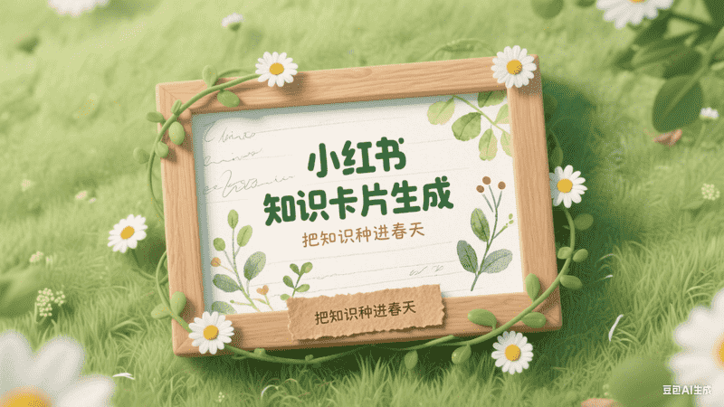 小红书知识卡片生成-工作流方案馆