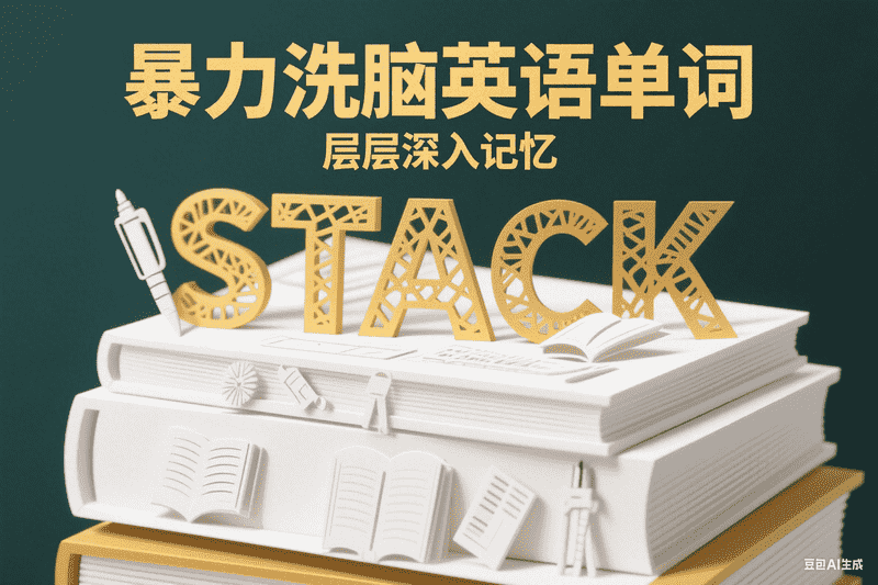 暴力洗脑英语单词-进度条版-工作流方案馆