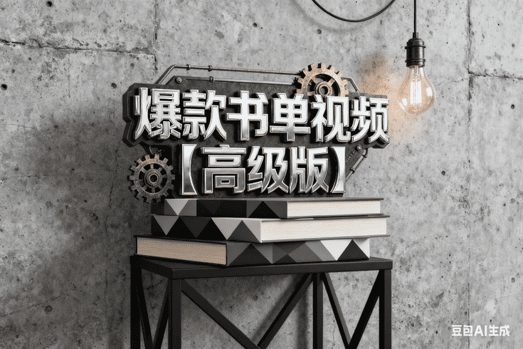 爆款书单视频【高级版】【二改版本】-工作流方案馆