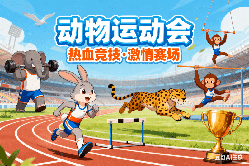动物运动会【二改版本】-工作流方案馆