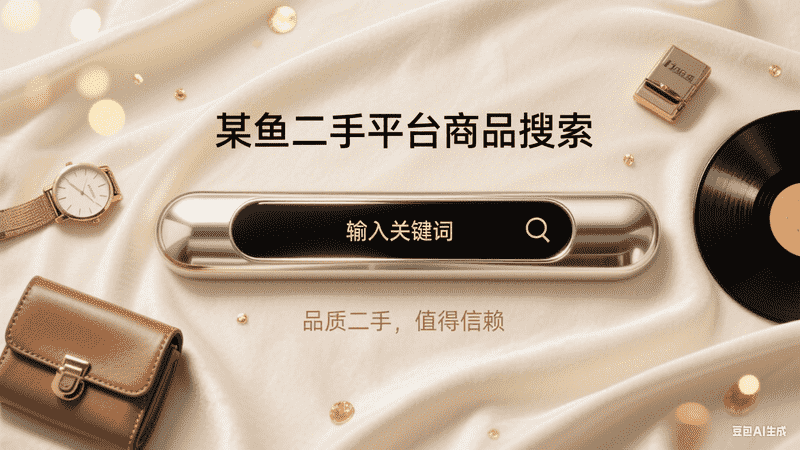 某鱼二手平台商品搜索-工作流方案馆