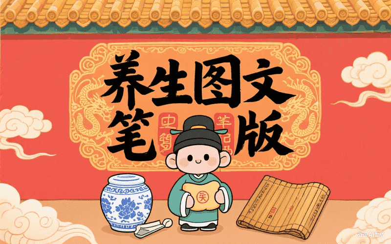养生图文笔记版-工作流方案馆