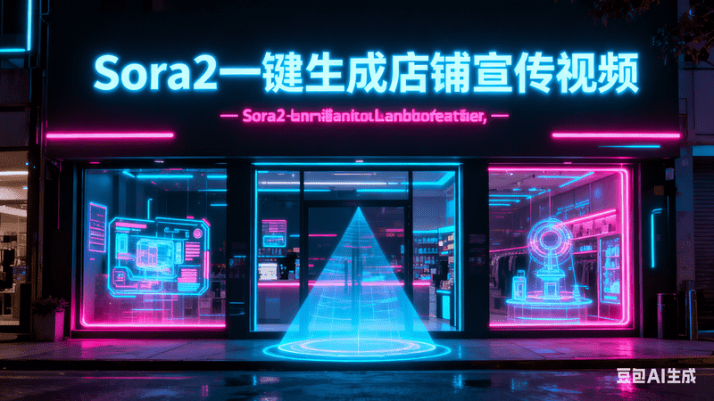Sora2一键生成店铺宣传视频-工作流方案馆