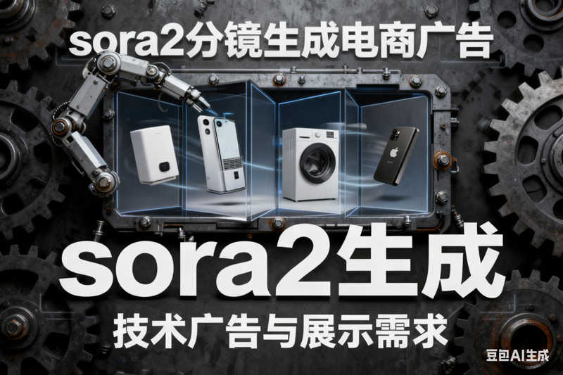 sora2分镜生成电商广告-工作流方案馆