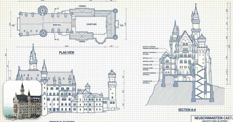 建筑正交蓝图-工作流方案馆