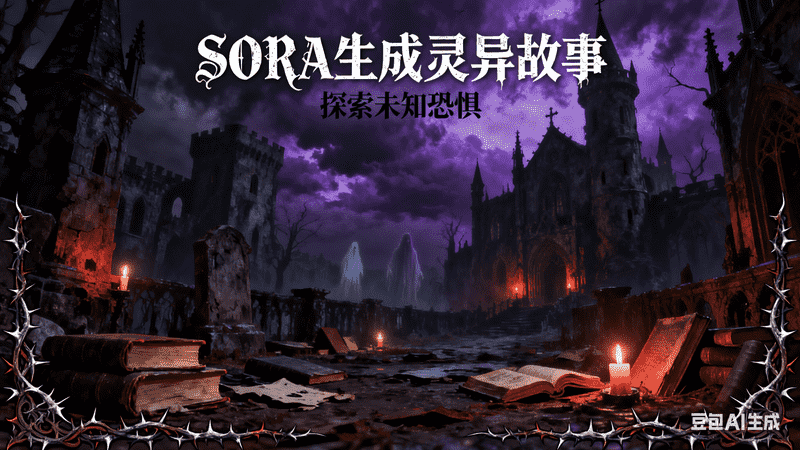 sora生成灵异故事-工作流方案馆