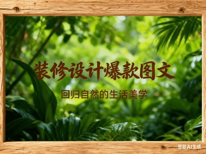 装修设计爆款图文-工作流方案馆