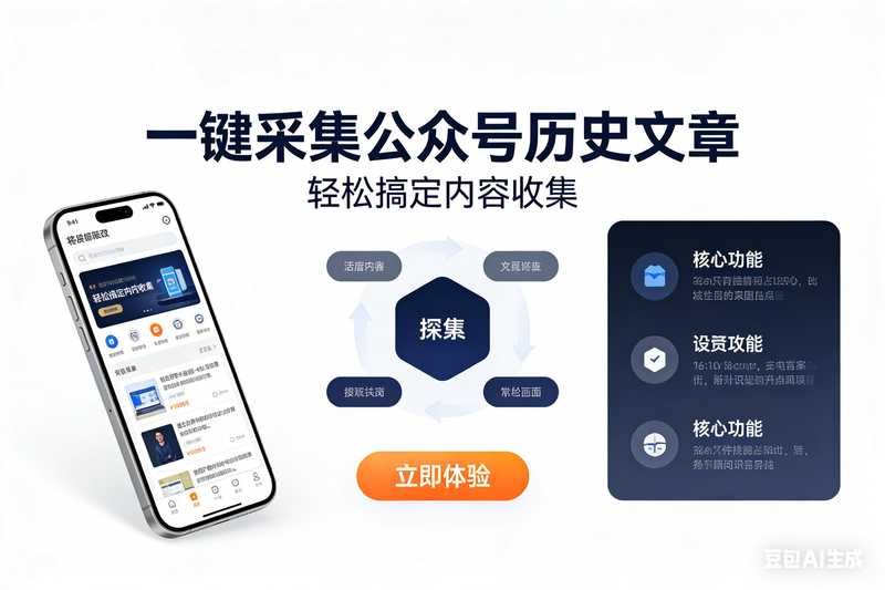 一键采集公众号历史文章-工作流方案馆