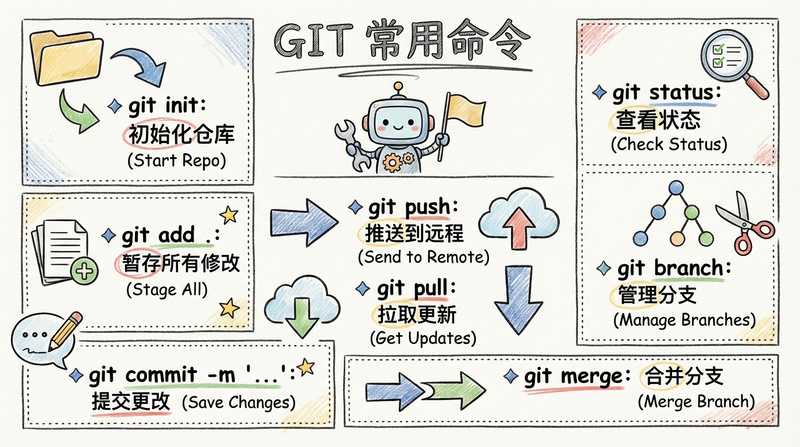NanoBana2手绘卡通风格信息图-工作流方案馆