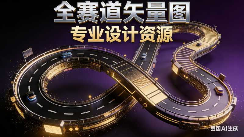 全赛道矢量图-二改版【速创剪映小助手】-工作流方案馆