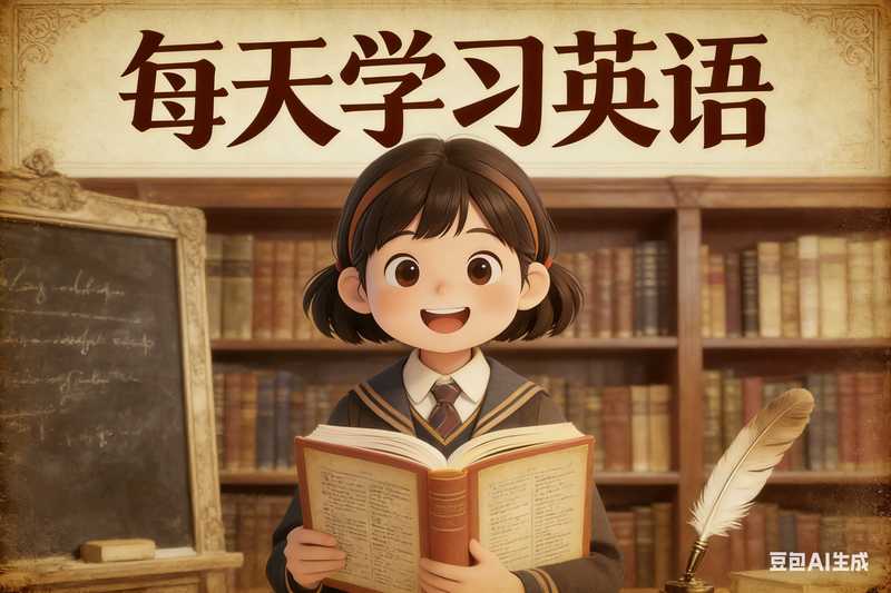 每天学习英语【速创剪映小助手】-工作流方案馆