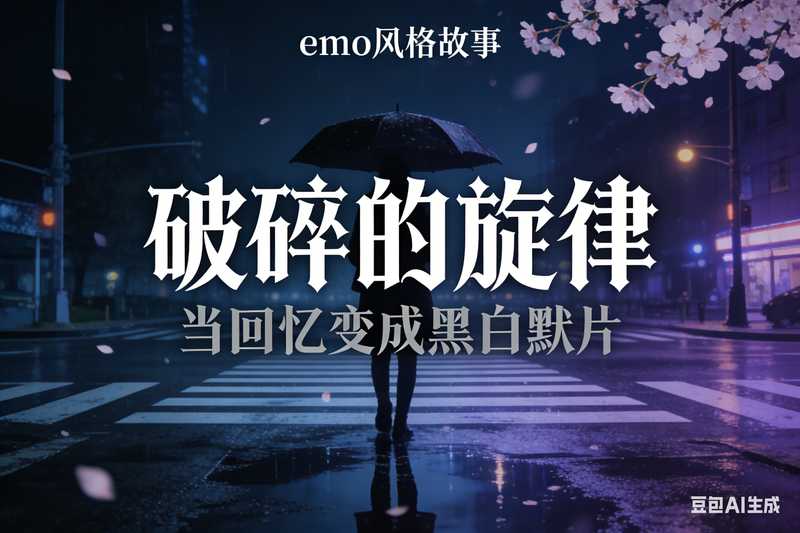 emo风格故事【速创剪映小助手】-工作流方案馆