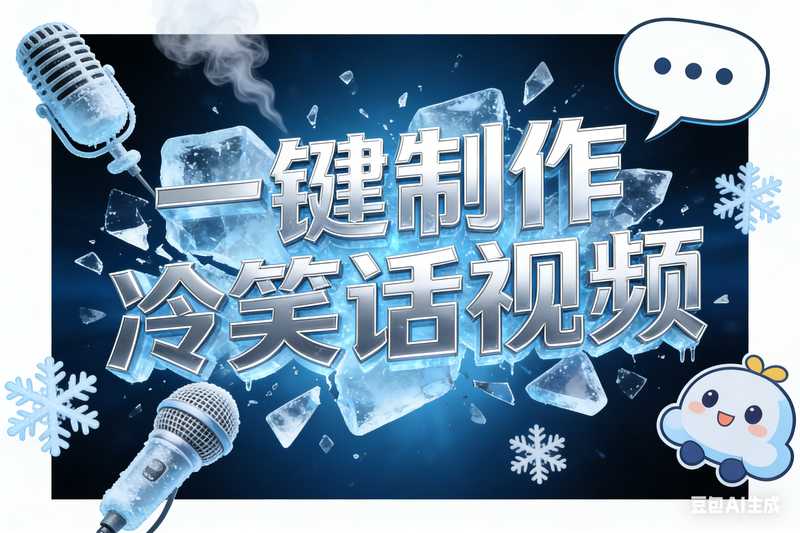 一键制作冷笑话视频-工作流方案馆