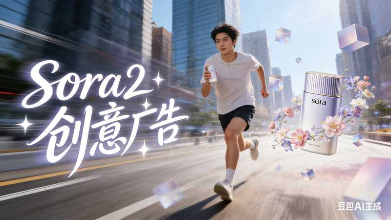 sora2创意广告【速创剪映小助手】-工作流方案馆