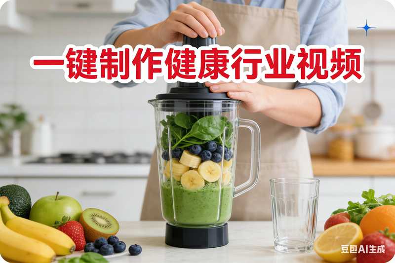 一键制作健康行业视频【速创剪映小助手】-工作流方案馆
