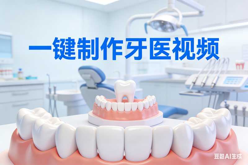 一键制作牙医视频【速创剪映小助手】-工作流方案馆