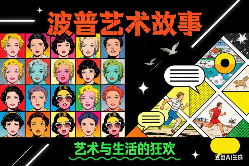 波普艺术故事【速创剪映小助手】-工作流方案馆