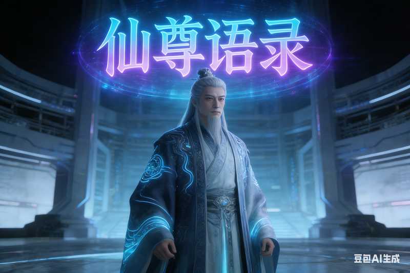 仙尊语录【全赛道】【速创剪映小助手】-工作流方案馆