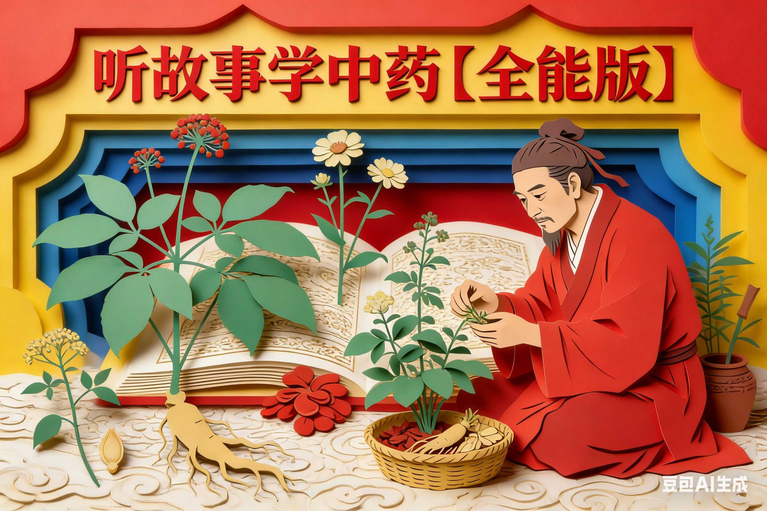 听故事学中药【全能版】【速创剪映小助手】-工作流方案馆