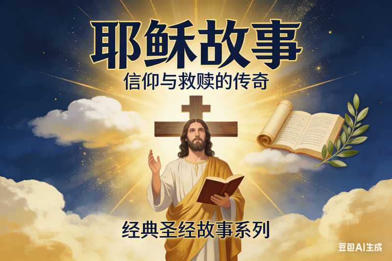 TK耶稣故事【速创剪映小助手】-工作流方案馆