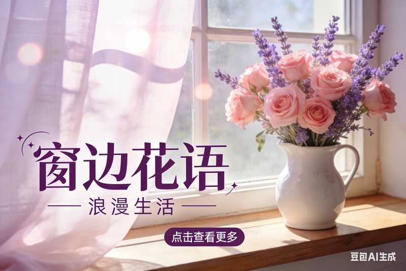 窗边花语浪漫【爆款图文】-工作流方案馆