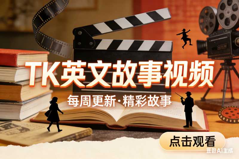 TK英文故事视频【速创剪映小助手】-工作流方案馆