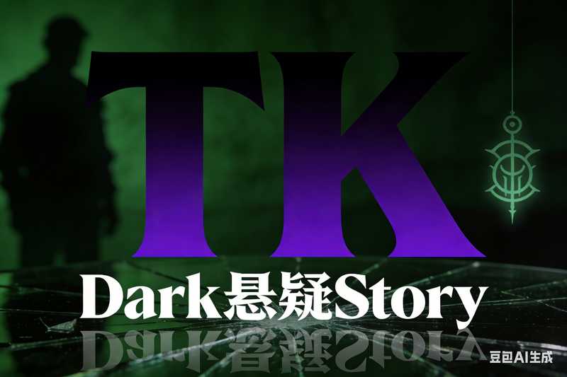 TK暗黑英文悬疑故事【速创剪映小助手】-工作流方案馆