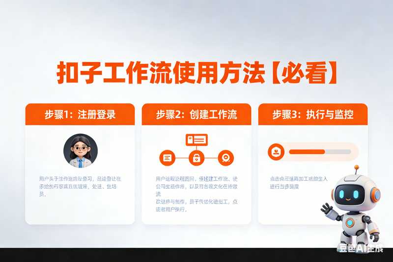 扣子工作流使用方法【新手必看】-工作流方案馆