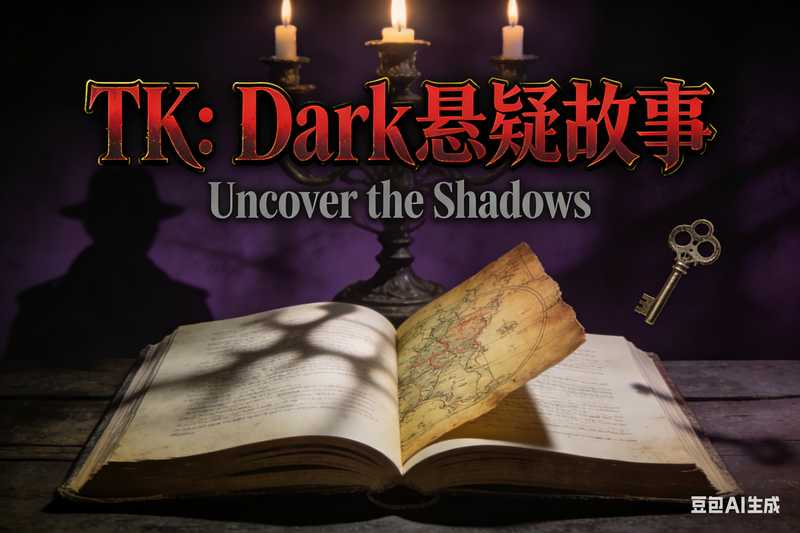 TK美式卡通恐怖悬疑动画视频【速创剪映小助手】-工作流方案馆